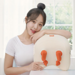 집에서 뻐근한 목과 어깨 풀고 싶을 때 웰시 무선 온열 목 어깨 베개 마사지기 타이머 안마기 WT-C7001 제품사진