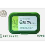 녹차 물티슈 캡형 대용량 물티슈 집안 청소부터 일상생활까지 편하게 쓰는 생활용품 상품 사진