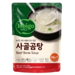 비비고 진한 사골곰탕 국물요리 간편식 500g 6개 상품 사진 2