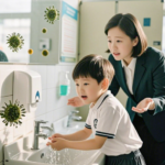 손 대지 않고 비누 나오는 APEXSO 비접촉 충전식 자동 거품 손세정기 핸드워시 디스펜서 욕실 주방 제품사진 바이러스