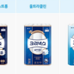 도톰하고 부드러운 3겹 화장지 크리넥스 울트라클린 30롤 제품 종류