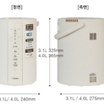 조지루시 가열식 가습기 3.1L 타이머 화이트 EE-DCH35K 상품 이미지 4