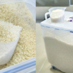 쌀봉투 그대로 두기 찝찝할 때 락앤락 쌀통 10kg HPL510 깔끔한 쌀 보관 제품사진 2