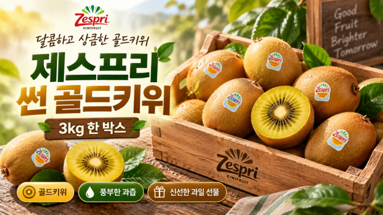 부모님 과일선물로 좋은 맛있는 제스프리 썬골드키위 3kg